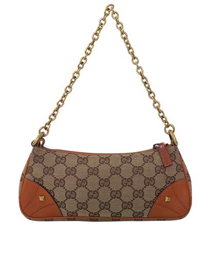 GG Studded Pochette bag, front view